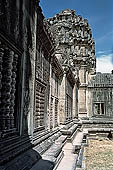 Angkor Wat temple, the fourth enclosure, the west gopura